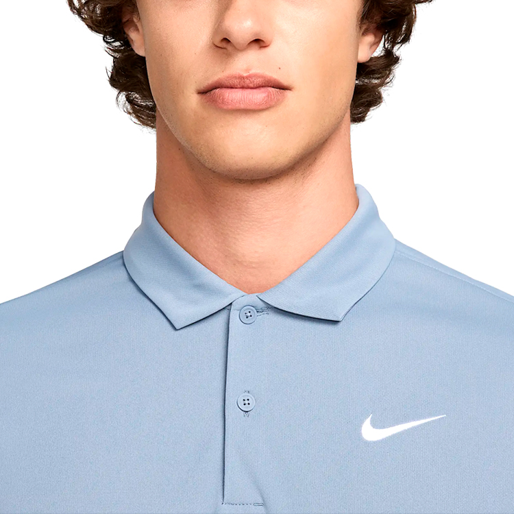 Мужские Поло Nike M NKCT DF POLO SOLID M Голубой photo 4